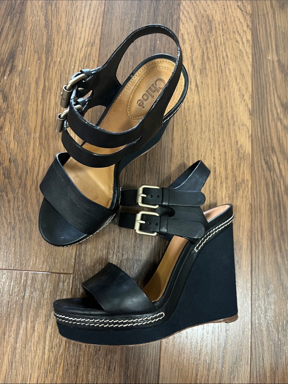 Chloe Wedge Sandals